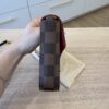 Louis Vuitton Damier Ebene Pochette Felicie Chain Wallet