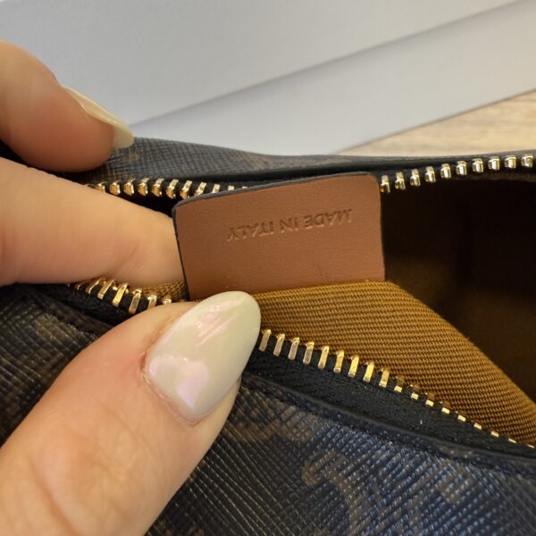 Celine Teen Lulu in Triomphe Canvas and Calfskin