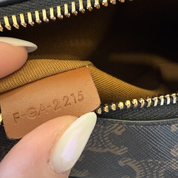 Celine Teen Lulu in Triomphe Canvas and Calfskin