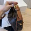 Celine Teen Luli in Triomphe Canvas and Calfskin