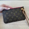 Louis Vuitton Monogram Neverfull PM Pochette Pivoine