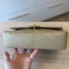 Chanel Medium Vintage Classic Flap with 24K Gold Hardware Beige Claire