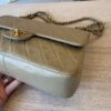 Chanel Medium Vintage Classic Flap with 24K Gold Hardware Beige Claire