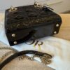 Christian Dior Patent Cannage Mini Lady Dior Black
