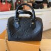 Louis Vuitton Empreinte Monogram Giant Speedy Bandouliere 20 Black
