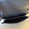 Valentino Garavani VLogo Chain Clutch Bag in Nappa Leather Black