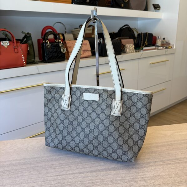 Gucci Plus Tote GG Coated Canvas Small