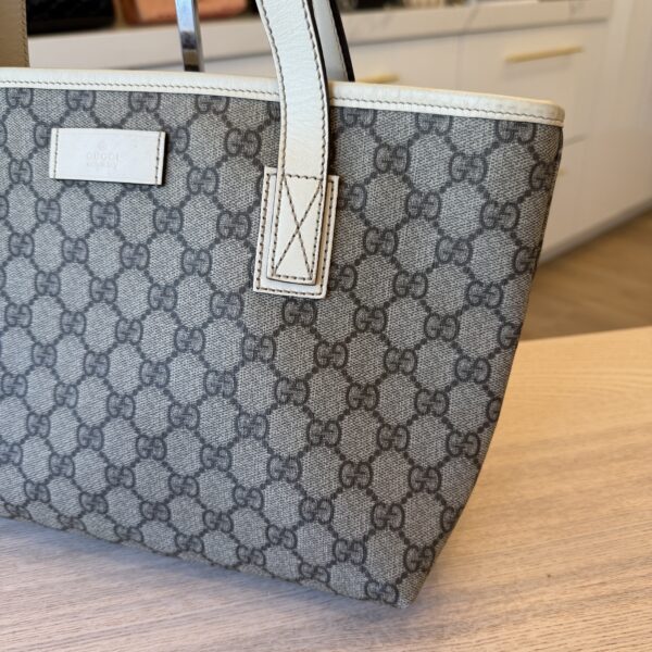 Gucci Plus Tote GG Coated Canvas Small