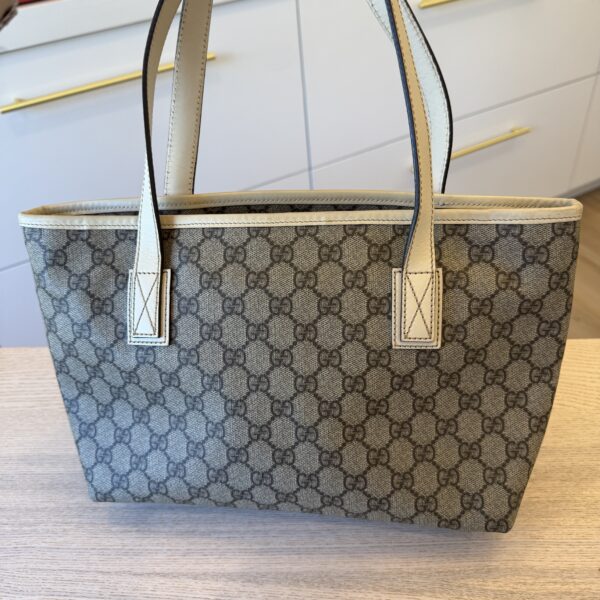 Gucci Plus Tote GG Coated Canvas Small