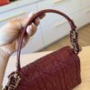 Christian Dior Delices Gaufre Cannage Lambskin Leather Medium Flap Bag