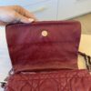 Christian Dior Delices Gaufre Cannage Lambskin Leather Medium Flap Bag
