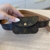Louis Vuitton Monogram Ceinture Pochette Solo Belt 95 38