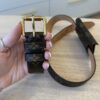 Louis Vuitton Monogram Ceinture Pochette Solo Belt 95 38