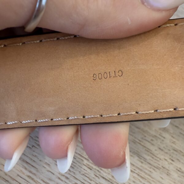 Louis Vuitton Monogram Ceinture Pochette Solo Belt 95 38