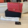 Chanel Lambskin Quilted Medium Double Flap Aged Gold Hardware