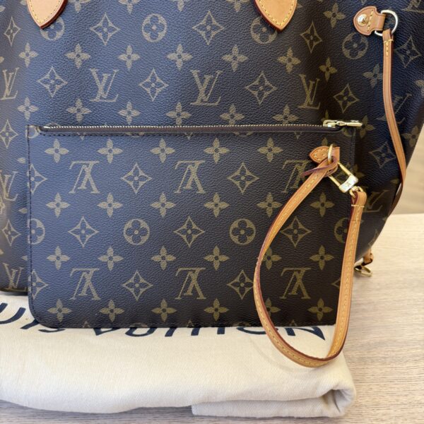 Louis Vuitton Monogram Neverfull MM Beige