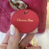 Christian Dior Lambskin Cannage Medium Lady Dior Gold Hardware Pink
