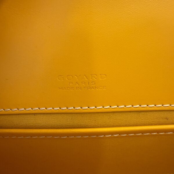 Goyard Goyardine Belvedere II PM Messenger Bag Yellow