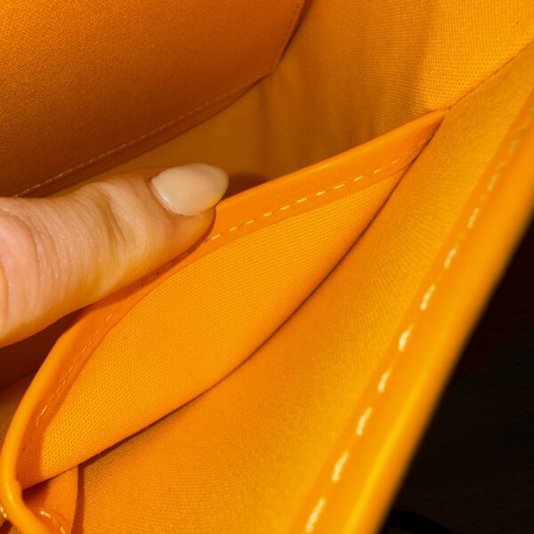 Goyard Goyardine Belvedere II PM Messenger Bag Yellow