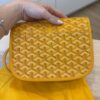 Goyard Goyardine Belvedere II PM Messenger Bag Yellow