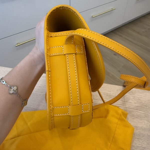 Goyard Goyardine Belvedere II PM Messenger Bag Yellow