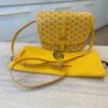 Goyard Goyardine Belvedere II PM Messenger Bag Yellow