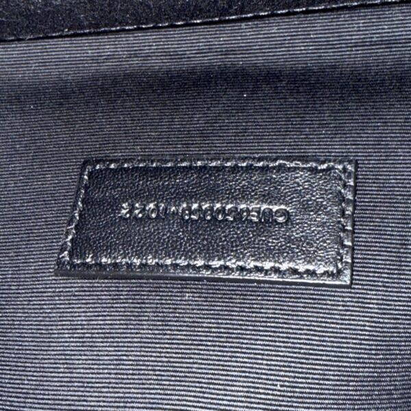 Louis Vuitton Calfskin Crocodile Embossed Monogram Cassandre Flap Pouch Foliage Green