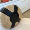 Chloe Large Woody Basket in Natural Fibers Leather