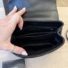 Saint Laurent (YSL) Calfskin Y Quilted Monogram Toy Loulou Satchel Black and Black hardware