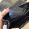 Saint Laurent (YSL) Calfskin Y Quilted Monogram Toy Loulou Satchel Black and Black hardware