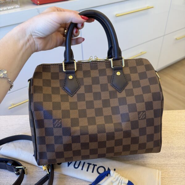 Louis Vuitton Damier Ebene Speedy 25 Bandouliere NM