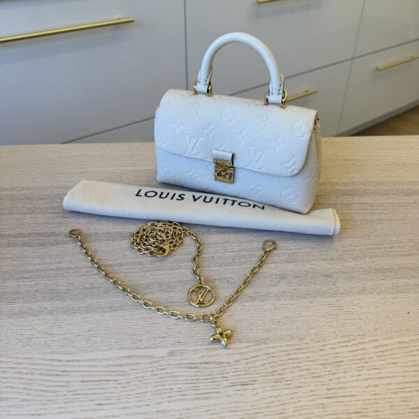 Louis Vuitton Monogram Empreinte Leather Nano Madeleine Ceme