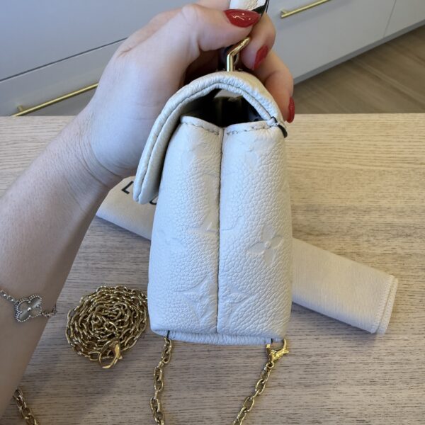 Louis Vuitton Monogram Empreinte Leather Nano Madeleine Ceme