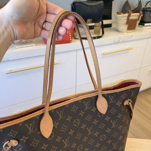 Louis Vuitton Monogram Neverfull MM Cerise
