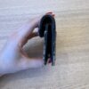 Christian Dior Oblique Saddle Card Holder Blue