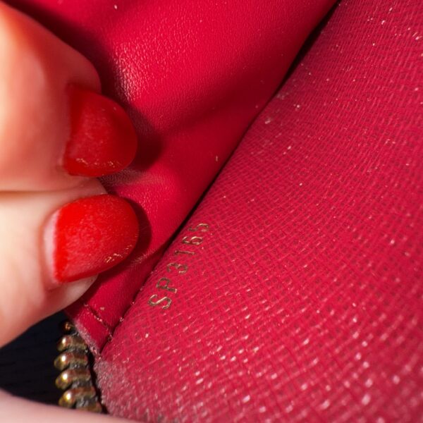 Louis Vuitton Monogram Clemence Wallet Fuchsia