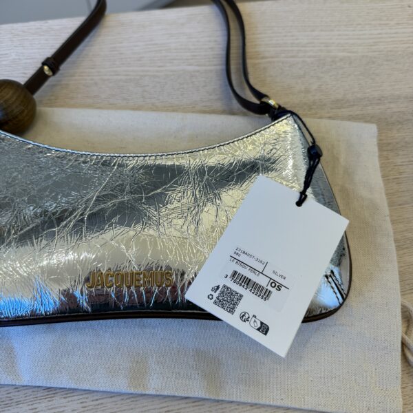 Jacquemus The Bisou Perle Silver