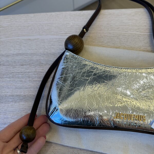 Jacquemus The Bisou Perle Silver