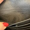 Gucci Dollar Calfskin Petite GG Marmont Wallet Black