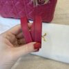 Christian Dior Lambskin Cannage Medium Lady Dior Gold Hardware Pink