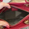 Christian Dior Lambskin Cannage Medium Lady Dior Gold Hardware Pink