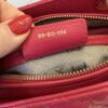 Christian Dior Lambskin Cannage Medium Lady Dior Gold Hardware Pink