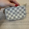 Louis Vuitton Damier Azur Mini Pochette Accessories