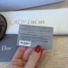 Christian Dior Canvas Embroidered Mini Plan de Paris Lady D-Lite Beige Black