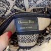 Christian Dior Canvas Embroidered Mini Plan de Paris Lady D-Lite Beige Black