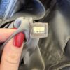 Chanel Metallic Crackled Calfskin Perforated Drill Flap Silver