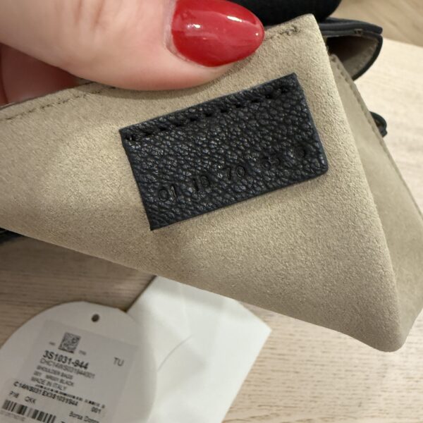 Chloe Grained Lambskin Drew Shoulder Bag Black