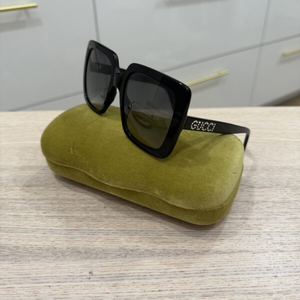 Gucci Crystal Sunglasses Black