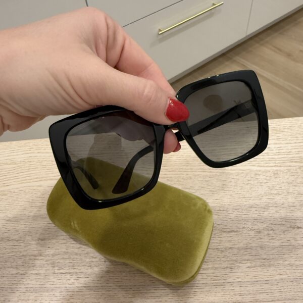 Gucci Crystal Sunglasses Black