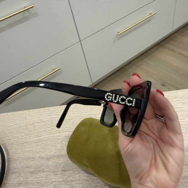 Gucci Crystal Sunglasses Black